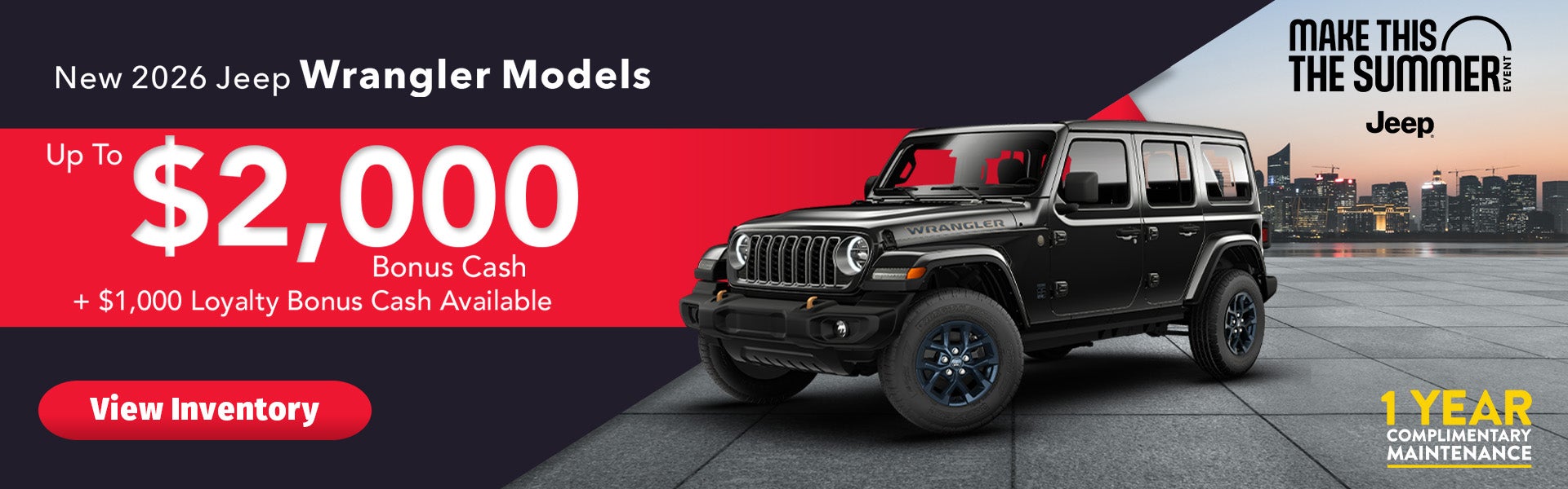Up to $2,000 Bonus Cash plus Loyalty Bonus Cash Available on